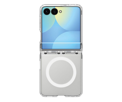 Etui do telefonów Spigen Ultra Hybrid Pro MagSafe do Samsung Galaxy Z Flip8 clear whi